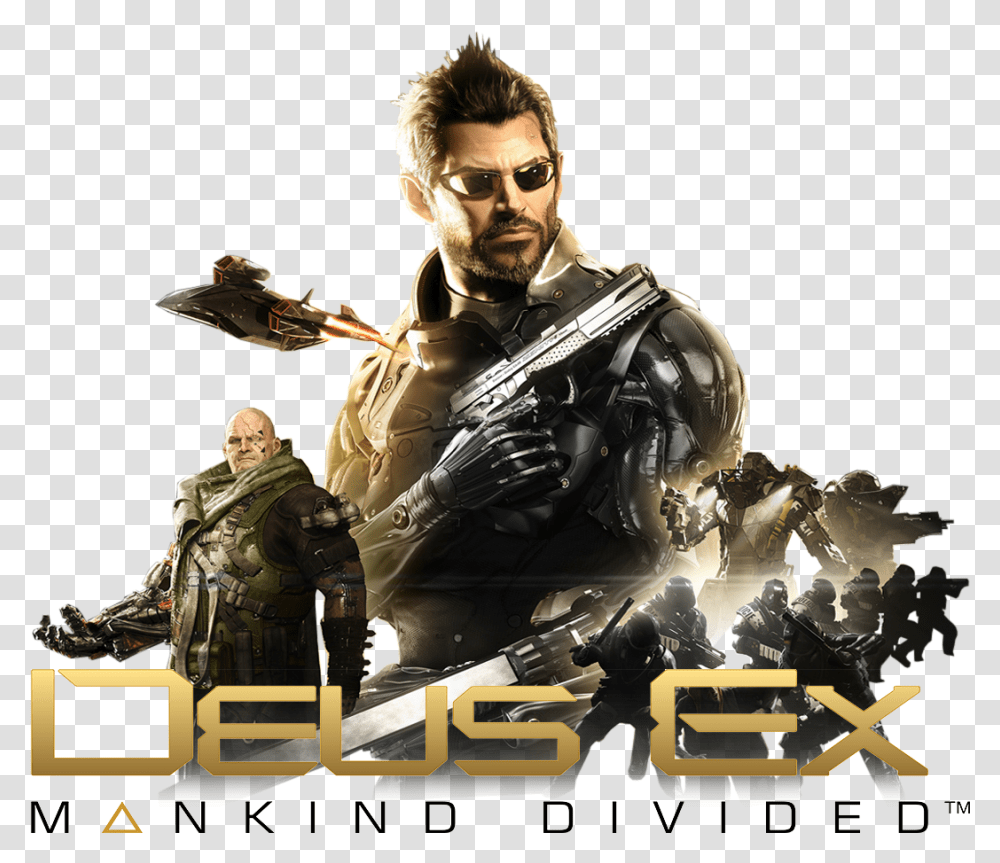 Mankind Divided Deus Ex Mankind Divided, Person, Human, Sunglasses, Accessories Transparent Png