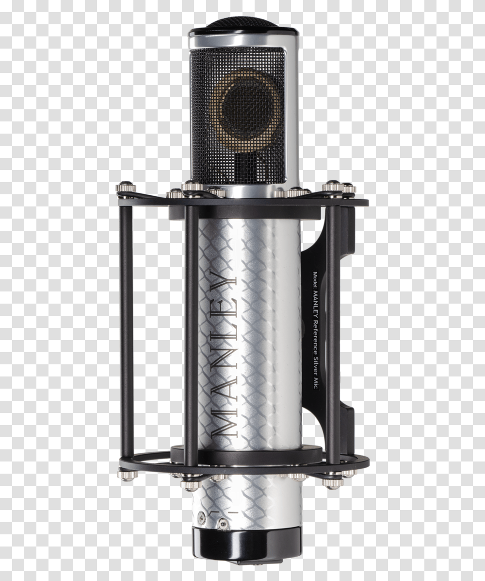 Manley Reference Silver Tube Microphone Manley Silver Reference Mic, Machine, Lamp, Tire, Electrical Device Transparent Png