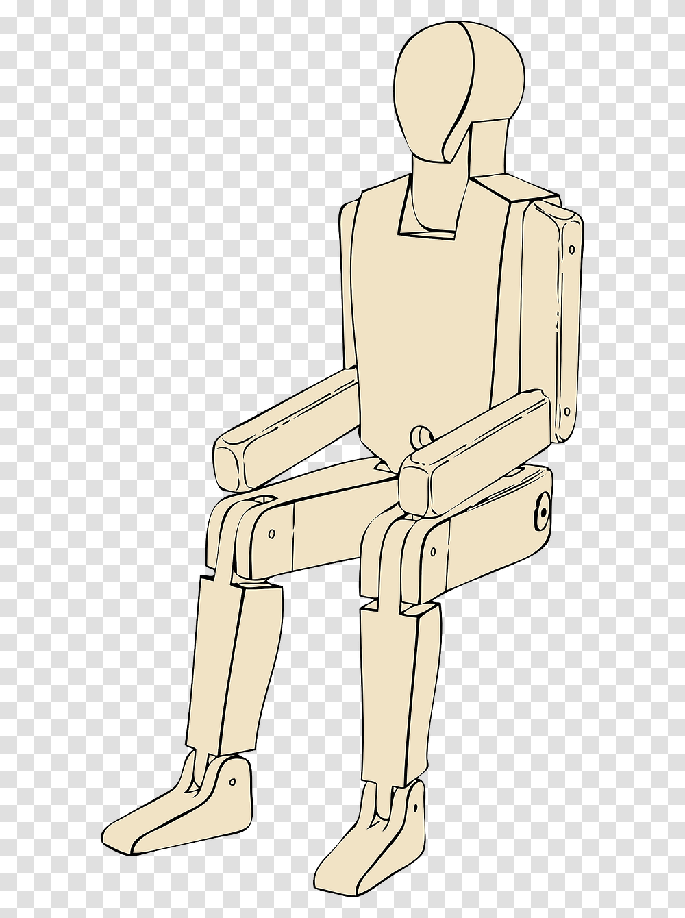 Mannequin Clip Art Sitting, Chair, Furniture, Armchair, Throne Transparent Png