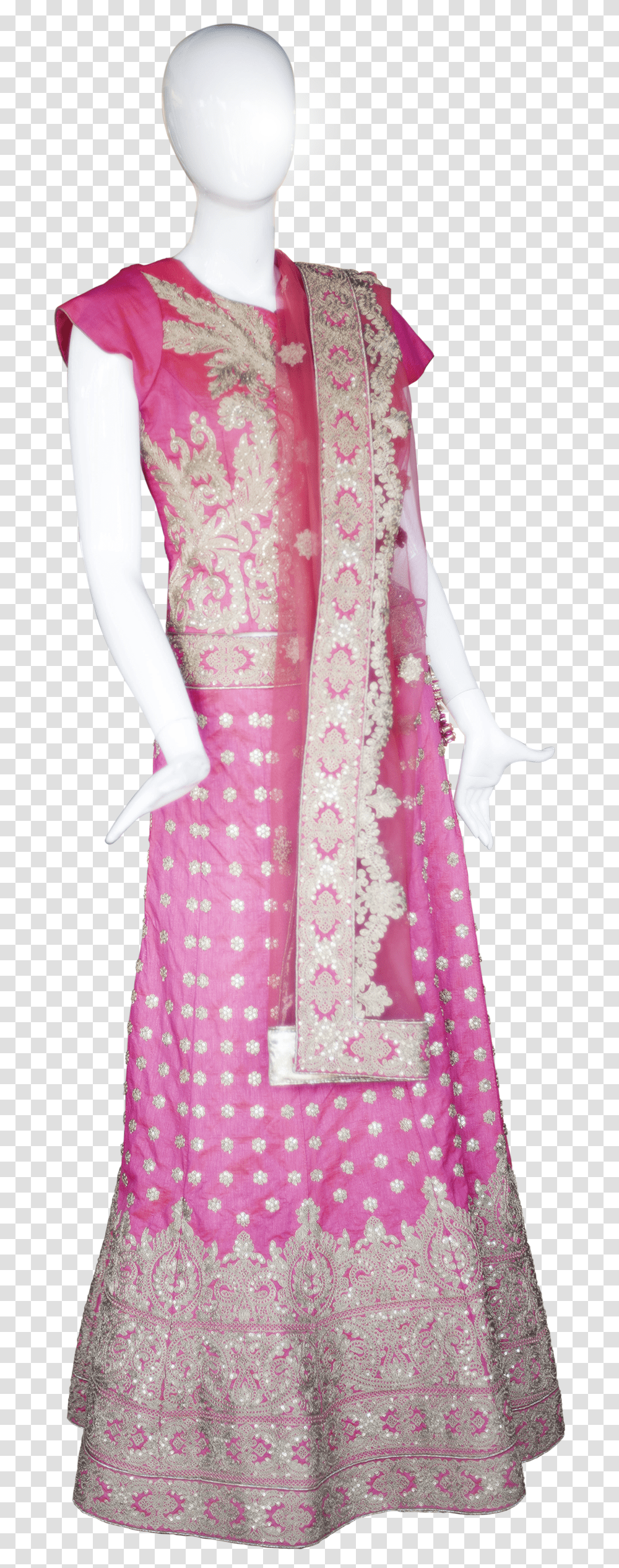 Mannequin, Person, Dress, Scarf Transparent Png