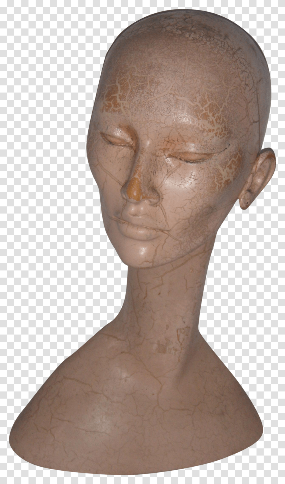 Mannequin Head Bronze Sculpture, Person, Human, Figurine Transparent Png