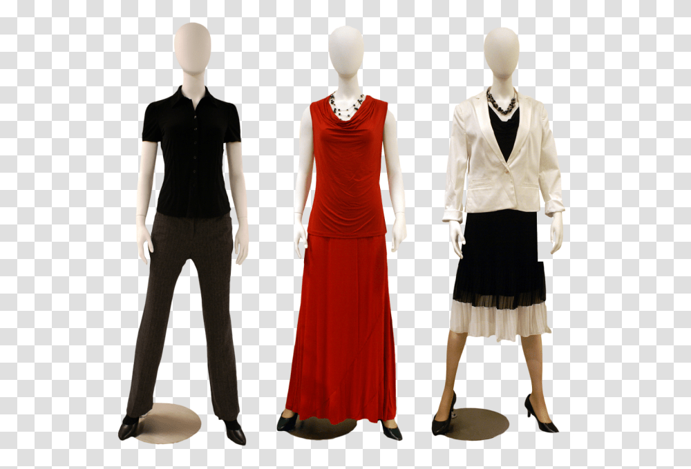 Mannequin With Clothes, Dress, Sleeve, Long Sleeve Transparent Png