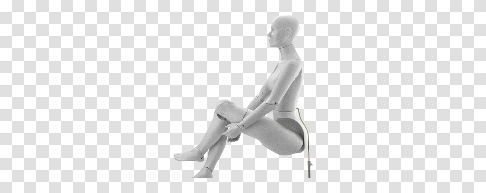 Mannequins Sitting, Person, Human, Kneeling Transparent Png