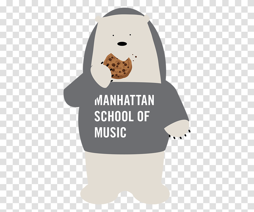 Manny Cookie Manhattan School Of Music Polar Bear, Outdoors, Nature, Food Transparent Png