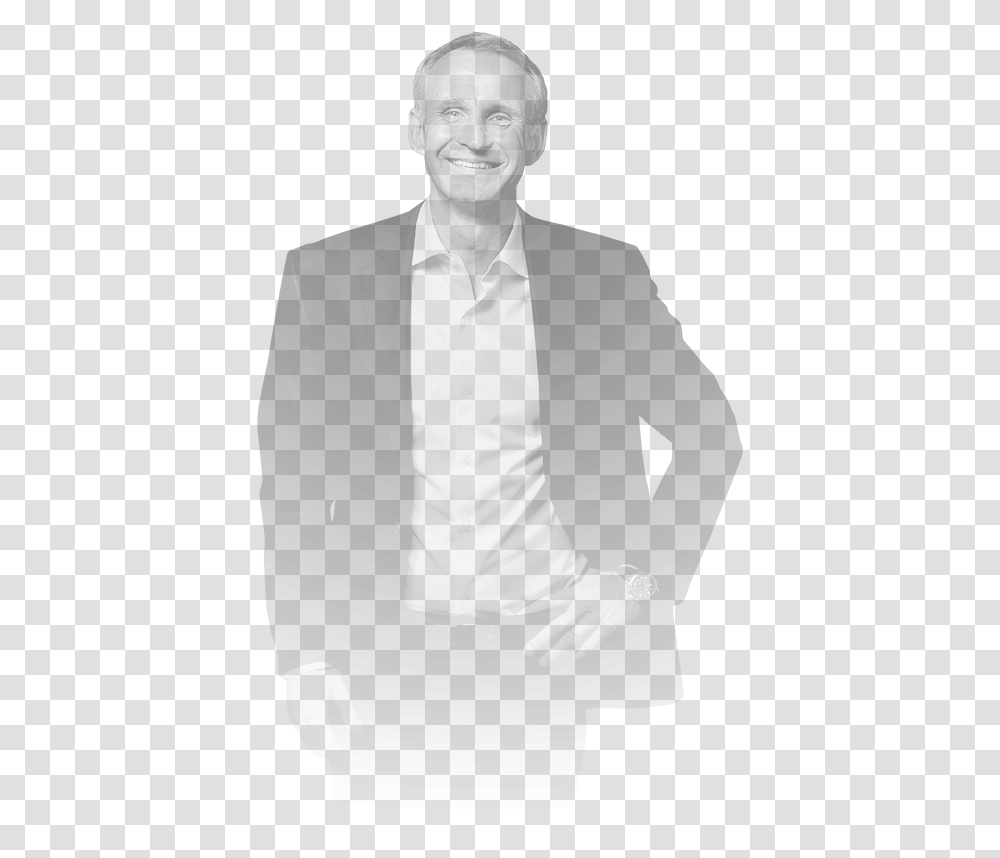 Manpowergroup Chairman And Ceo Jonas Prising Black Sitting, Apparel, Shirt, Person Transparent Png