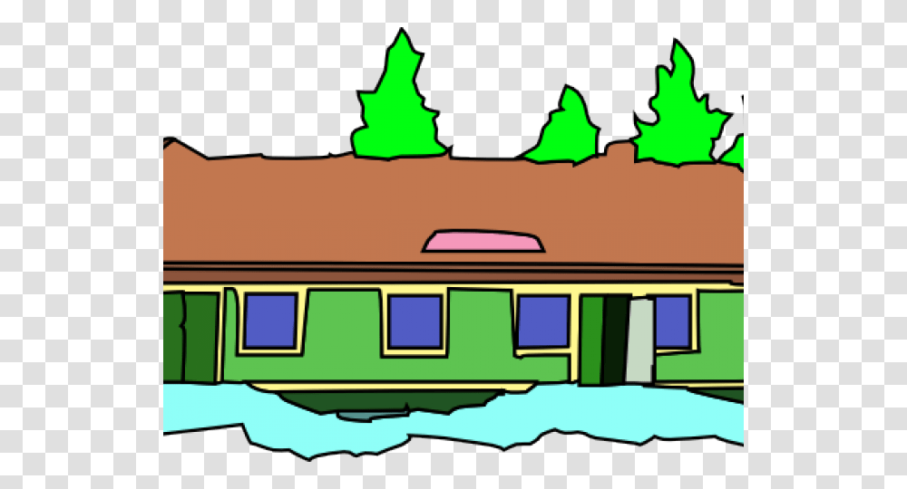 Mansion Clipart College Building, Vehicle, Transportation, Train, Person Transparent Png