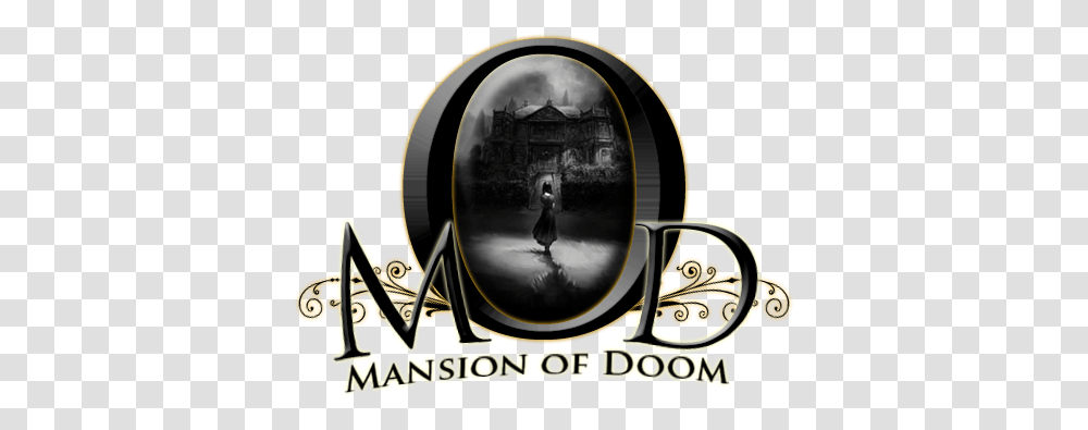 Mansion Of Doom Free Internet Radio Tunein Circle, Text, Vegetation, Word, Bird Transparent Png