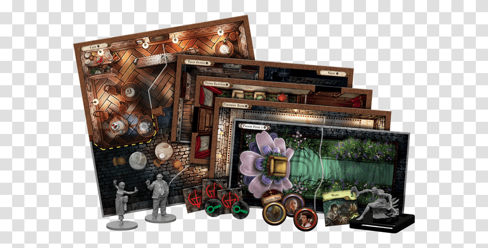 Mansions Of Madness Expansions, Interior Design, Indoors, Person, Clock Tower Transparent Png