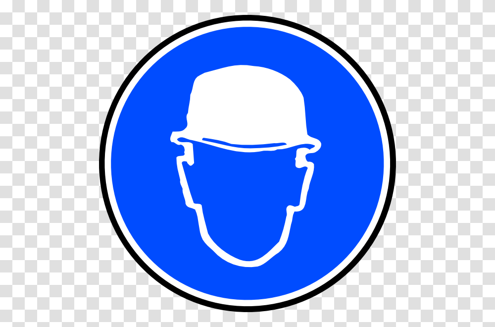 Mantatory Hard Hat Over Head Clip Arts Download, Label, Logo Transparent Png