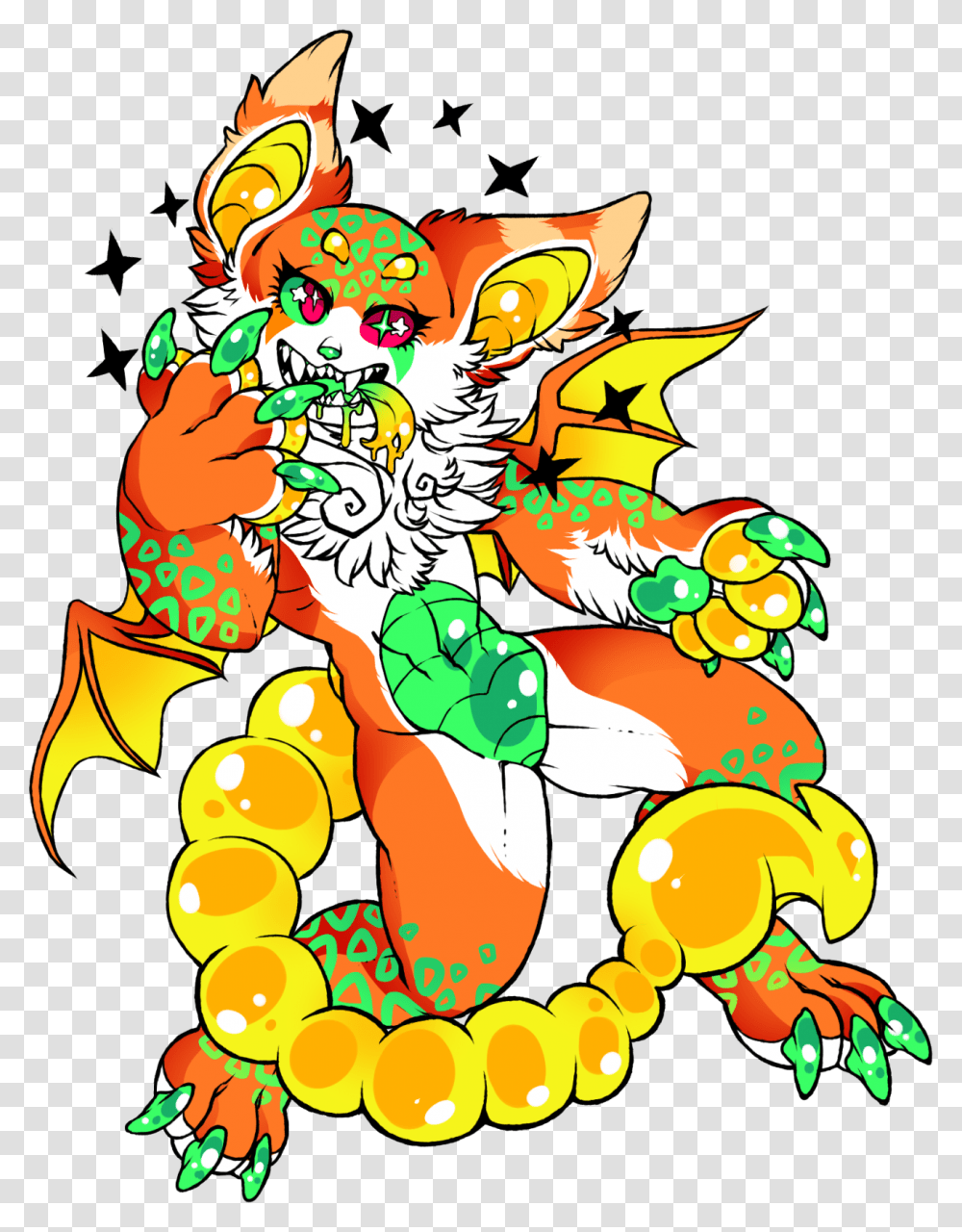 Manticore Character I Got Fromcassup0p A Few Years, Doodle, Drawing Transparent Png
