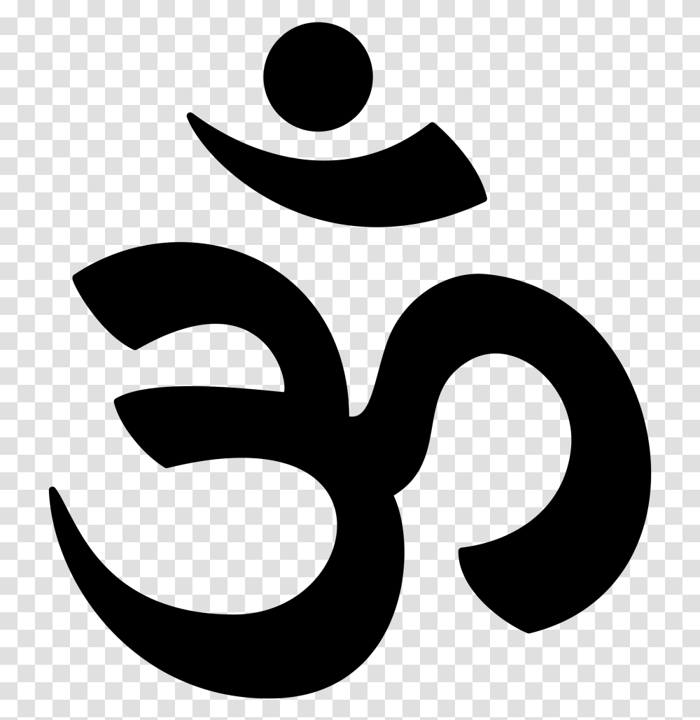 Mantra Om Clip Arts Hinduism Symbol, Gray, World Of Warcraft Transparent Png