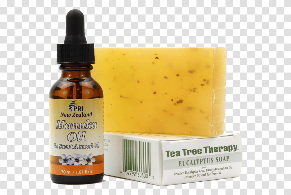 Manuka Oil Tea Tree Therapy Soap Honey, Bottle, Food, Seasoning, Syrup Transparent Png