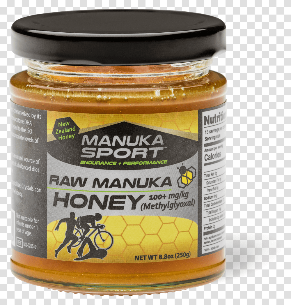 Manuka Sport Raw Honey 250g Bush Tomato Transparent Png