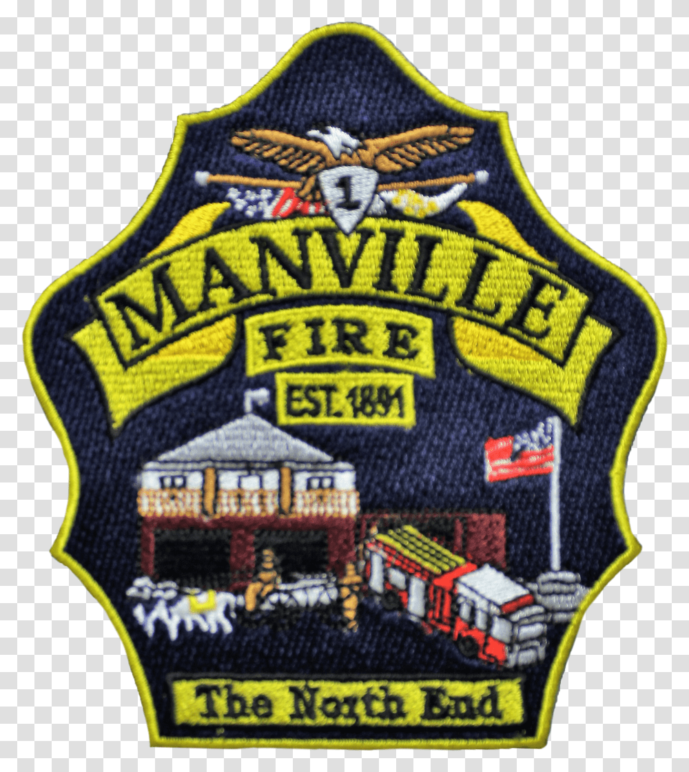 Manville Fire Department Badge Transparent Png