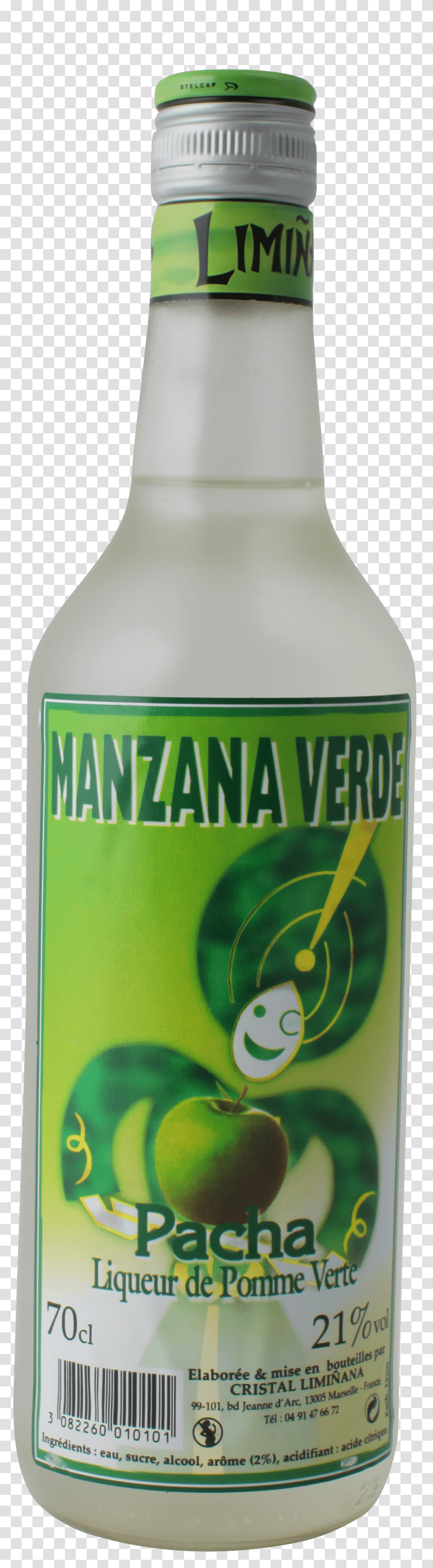 Manzana Verde Pacha Made In Marseille Made In France Bottle Transparent Png