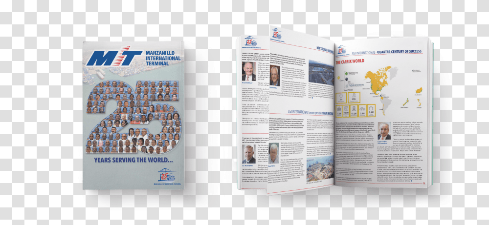 Manzanillo International Terminal Brochure, Book, Person, Human Transparent Png