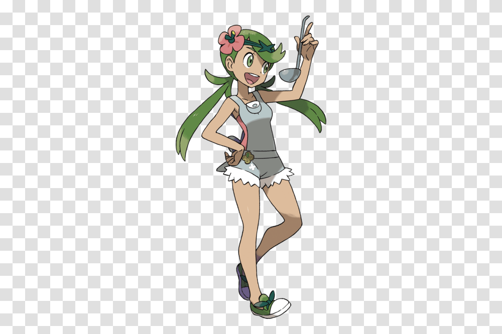 Mao Pokmon Sun & Moon Drawn Feet Wiki Mallow Sun And Moon, Costume, Person, Clothing, Book Transparent Png