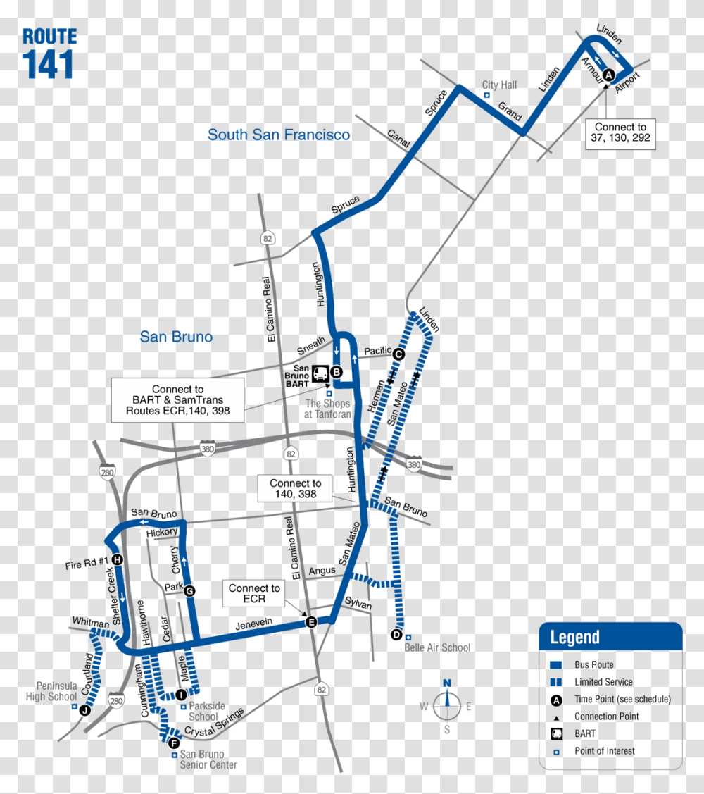 Map 141 Bus Route London Map, Plot, Diagram, Poster, Atlas Transparent Png