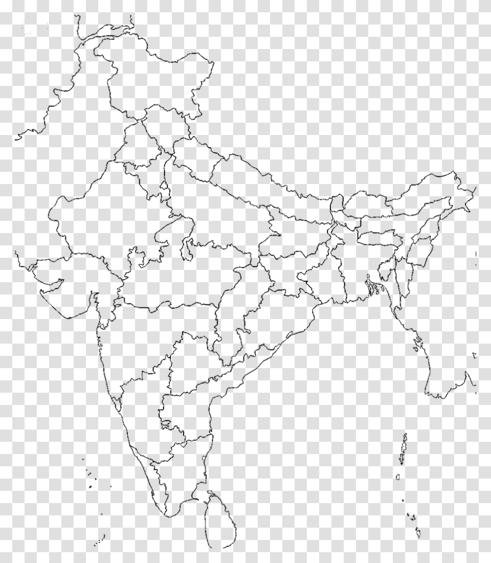 Map Blank Map In India, Spider Web Transparent Png