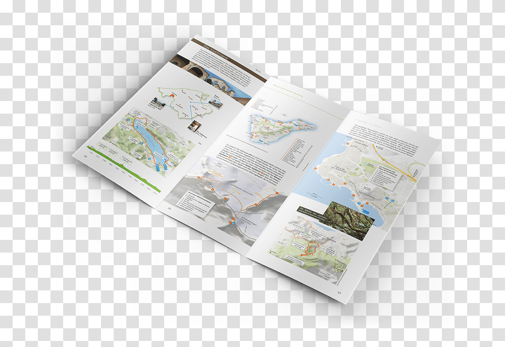 Map Brochure Print Map, Poster, Advertisement, Flyer, Paper Transparent Png