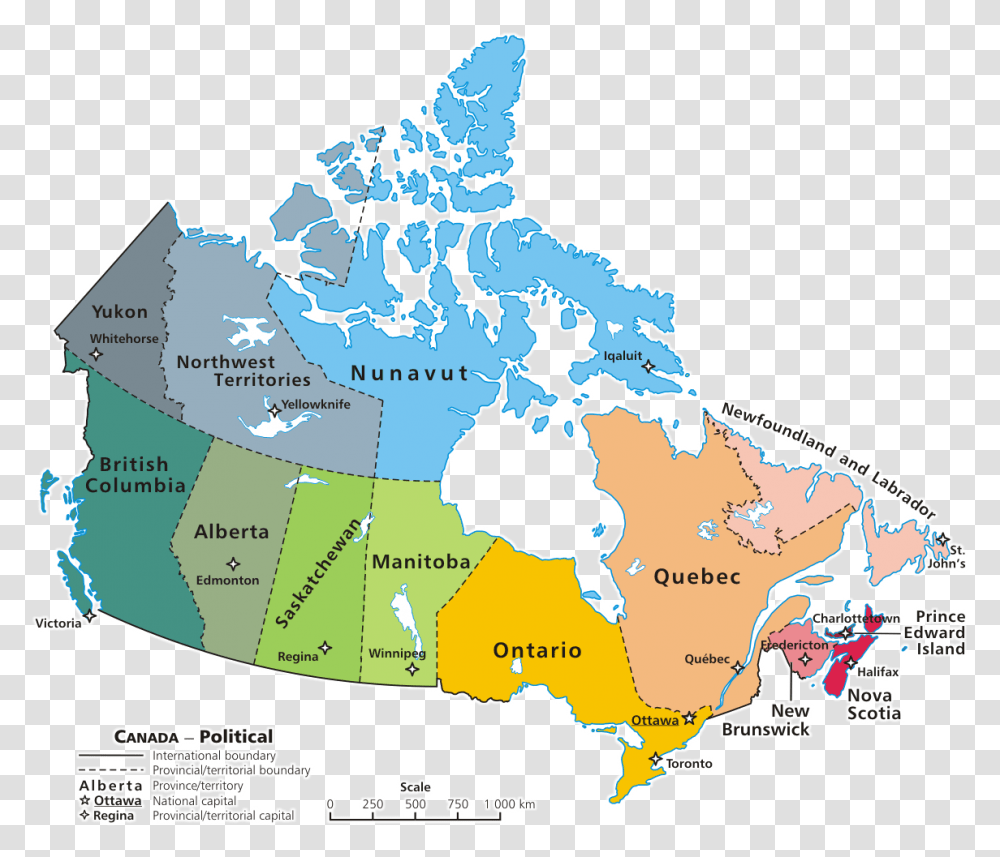 Map Canada Political 2 Hd Map Of Canada, Plot, Diagram, Atlas, Astronomy Transparent Png