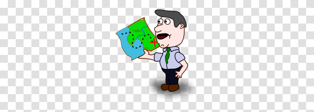 Map Clipart Man Has, Performer, Elf Transparent Png