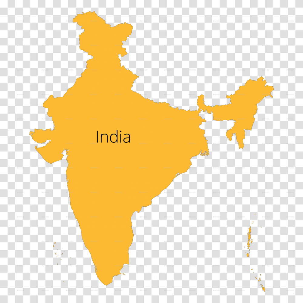 Map Clipart Map Indian India Map Single Color, Plot, Diagram, Land Transparent Png