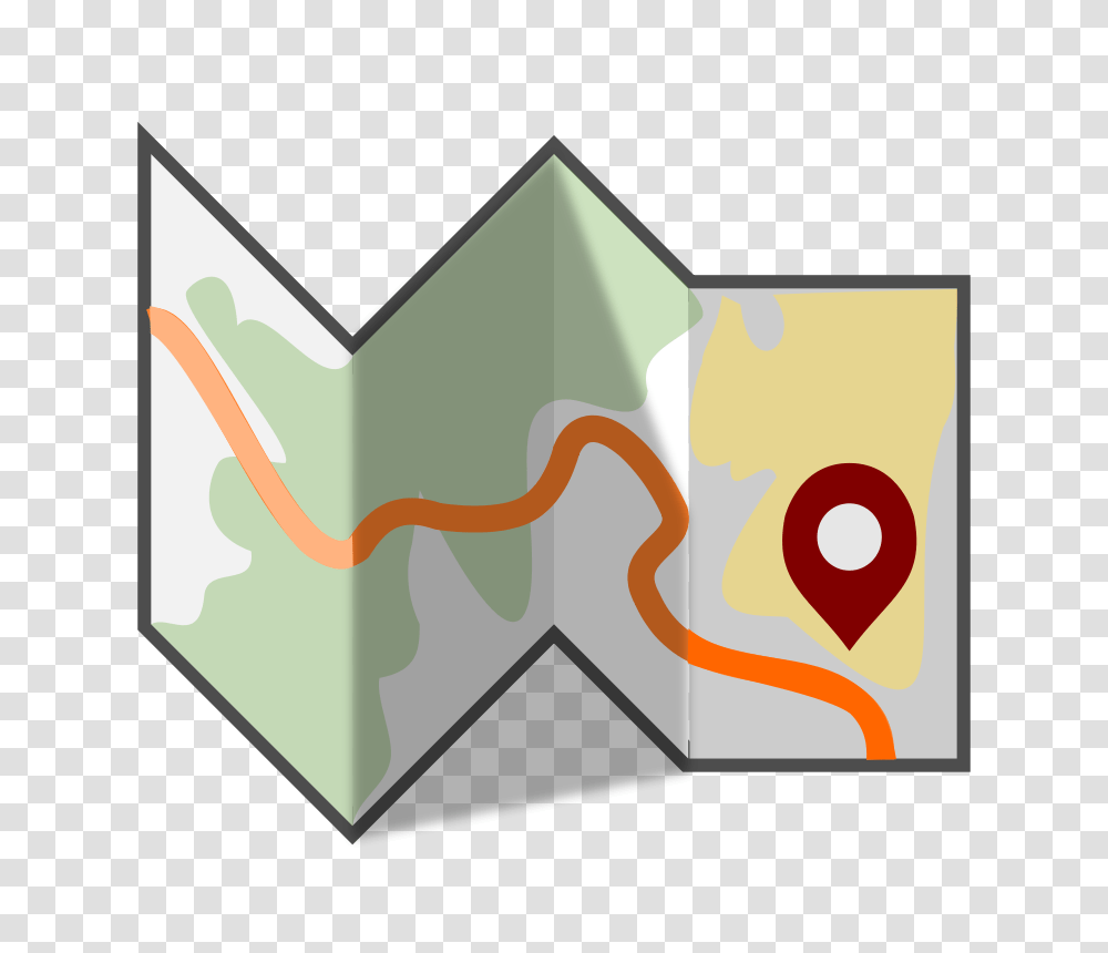 Map Clipart, Paper, Envelope Transparent Png