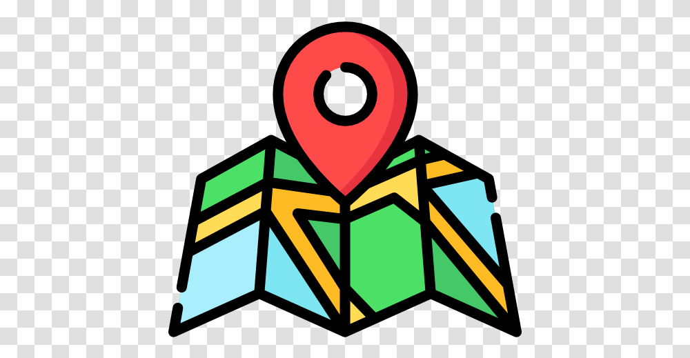 Map Free Vector Icons Designed By Freepik App Icon Iphone Sticker De Ubicacion, Symbol, Number, Text, Triangle Transparent Png