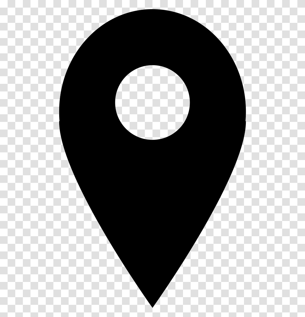 Map Icon Pointer, Plectrum, Moon, Outer Space, Night Transparent Png