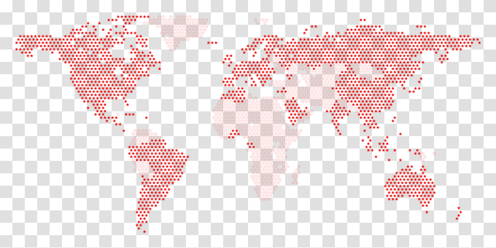 Map Latin America And Asia Pacific Region, Pac Man Transparent Png