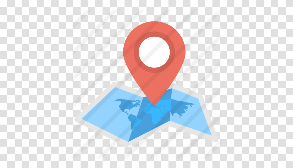 Map Location Circle, Text, Tape, Business Card, Paper Transparent Png