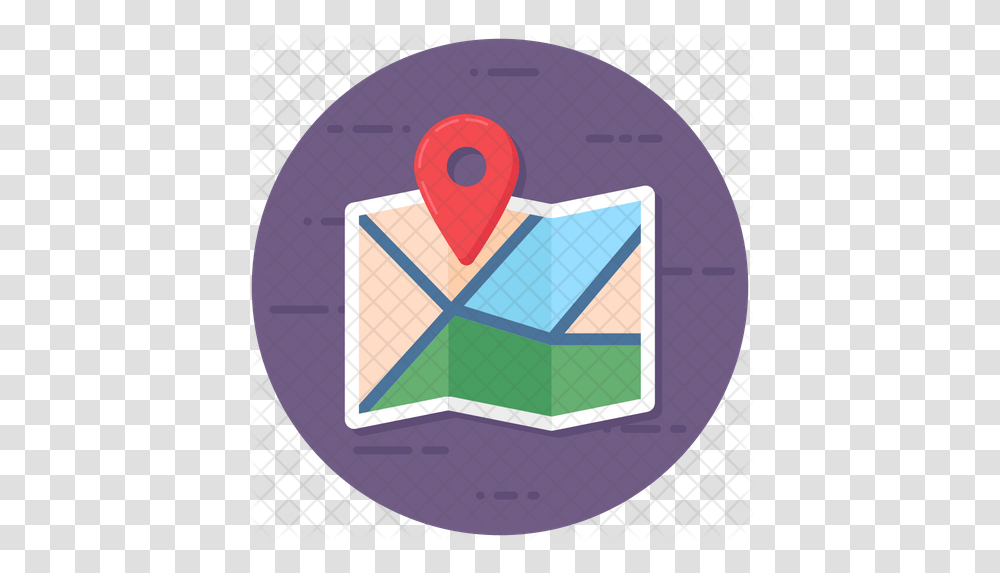 Map Location Icon Circle, Sphere, Rubix Cube, Den Transparent Png