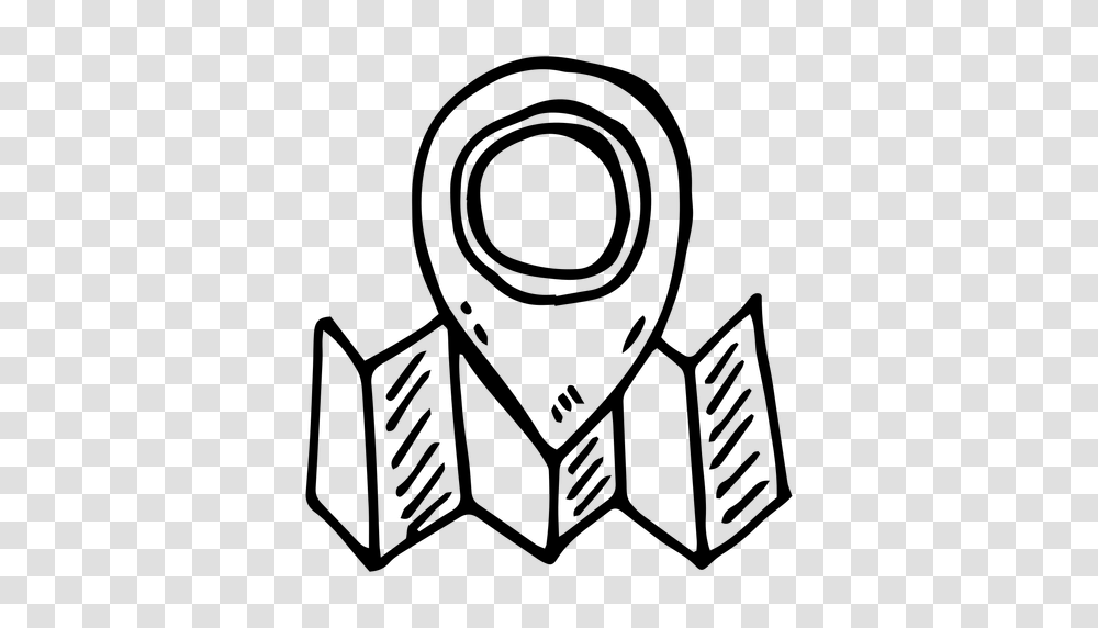 Map Location Pin Doodle Icon, Gray, World Of Warcraft Transparent Png