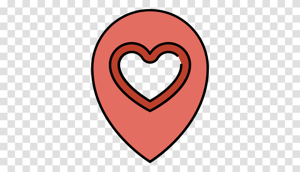 Map Maps And Location Icon, Heart, Interior Design, Indoors, Mouth Transparent Png