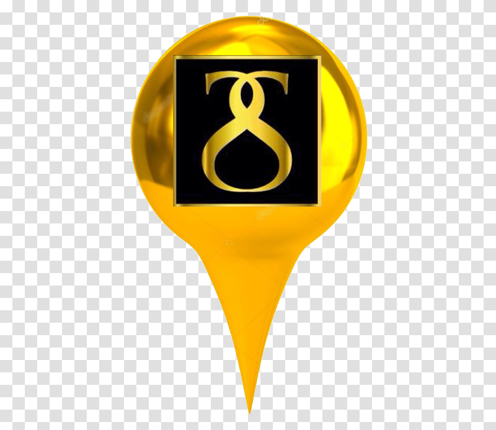 Map Marker Emblem, Light, Lightbulb, Logo Transparent Png