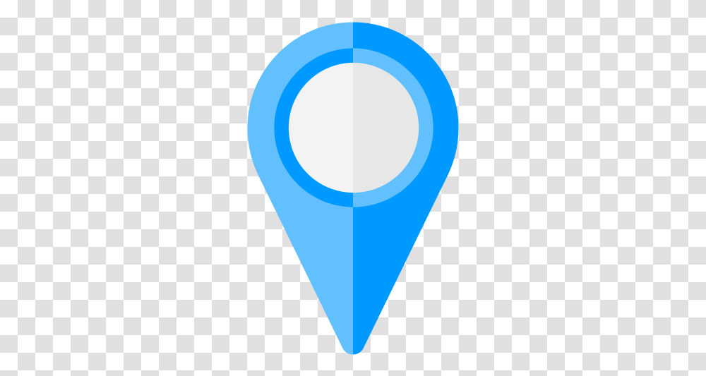 Map Marker Flat Free Icon Of Snipicons Blue Location Icon, Plectrum, Triangle, Heart, Label Transparent Png