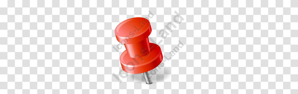 Map Marker Push Pin Left Red Icon Pngico Icons Transparent Png
