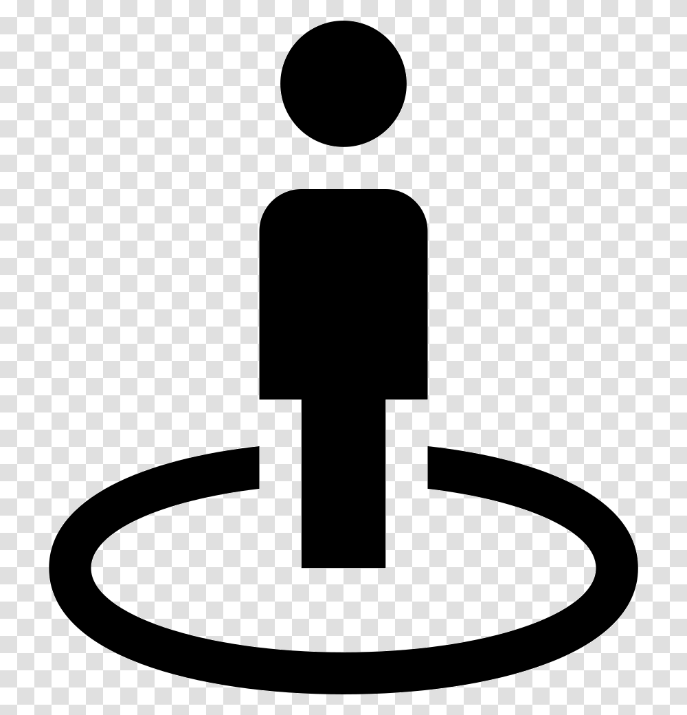 Map Marker With A Person Shape My Location Icon, Logo, Trademark, Sign Transparent Png