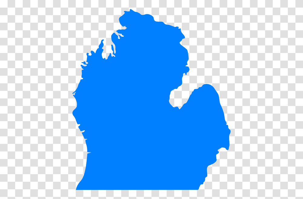 Map Michigan State Clip Art, Stain, Footprint, Silhouette Transparent Png