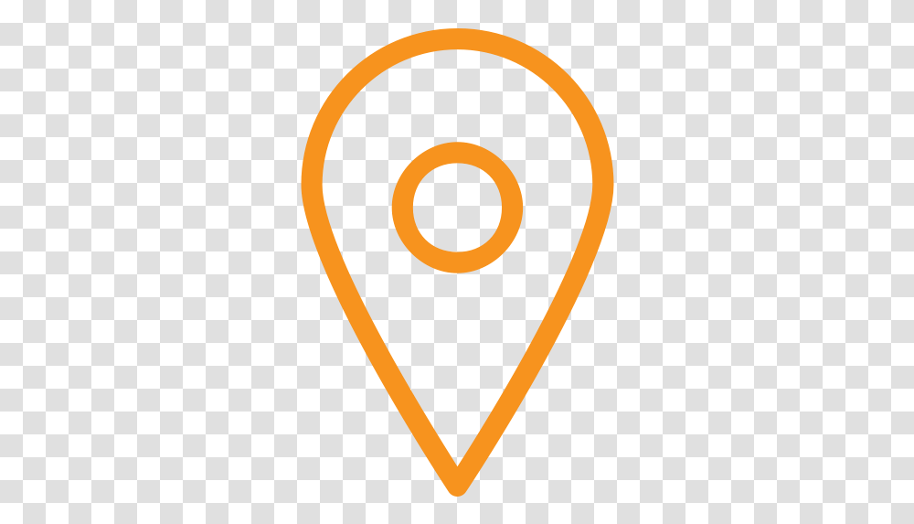 Map Navigation Gps Asset Location Pin Address Icon Location Icon Orange, Label, Text, Logo, Symbol Transparent Png