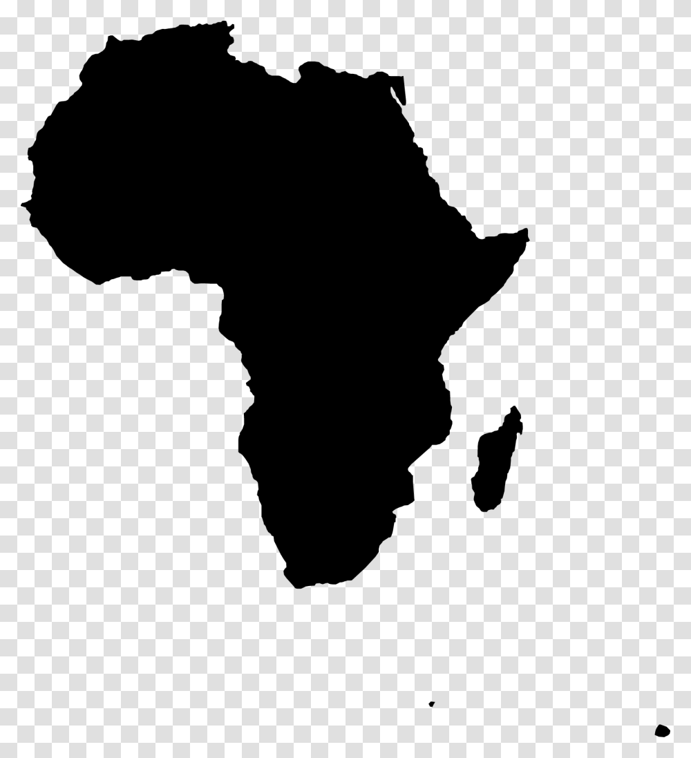 Map Of Africa Clipart Africa Map Vector, Gray, World Of Warcraft Transparent Png