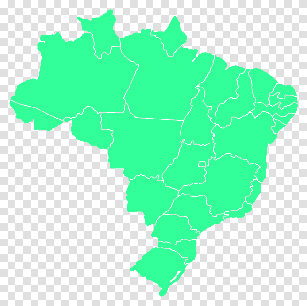 Map Of Brazil Brazil, Diagram, Plot, Atlas, Person Transparent Png