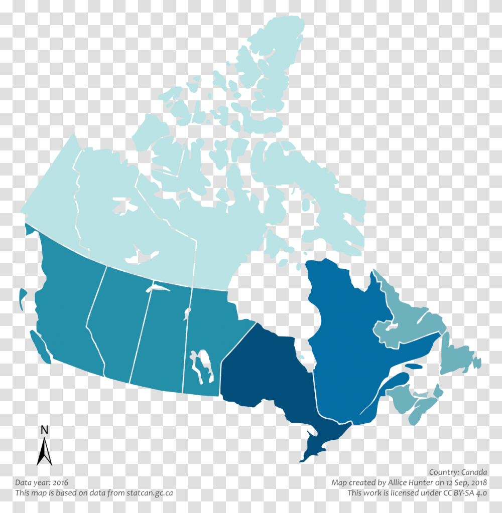 Map Of Canada Black, Plot, Diagram, Atlas, Bird Transparent Png