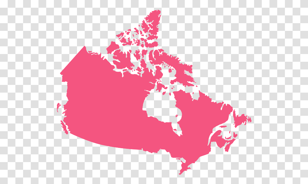 Map Of Canada, Diagram, Plot, Atlas, Shoreline Transparent Png