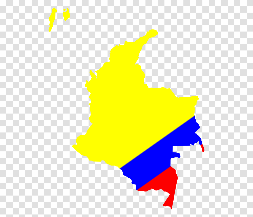 Map Of Colombia Colombia Map Clipart, Plot, Person, Diagram Transparent Png