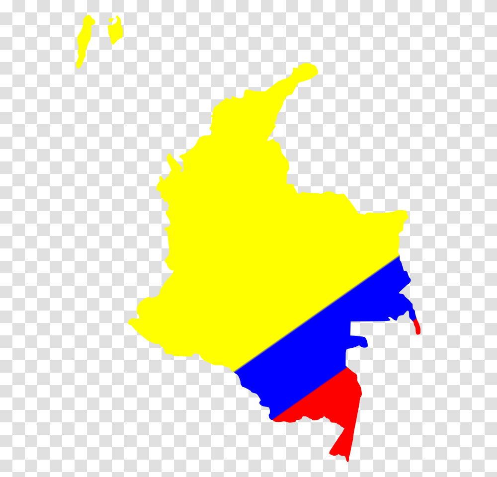 Map Of Colombia Svg Clip Arts Colombia Map Clipart, Plot, Person, Diagram Transparent Png