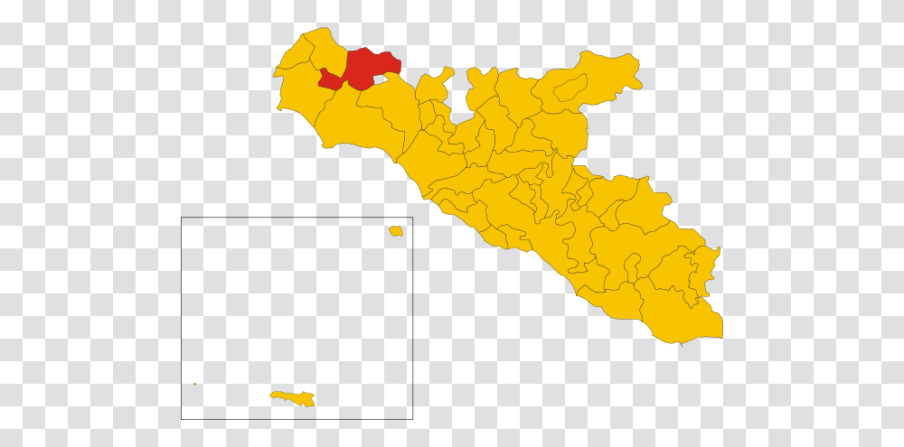 Map Of Comune Of Sambuca Di Sicilia Province Of Agrigento Region, Plot, Diagram, Atlas, Vegetation Transparent Png