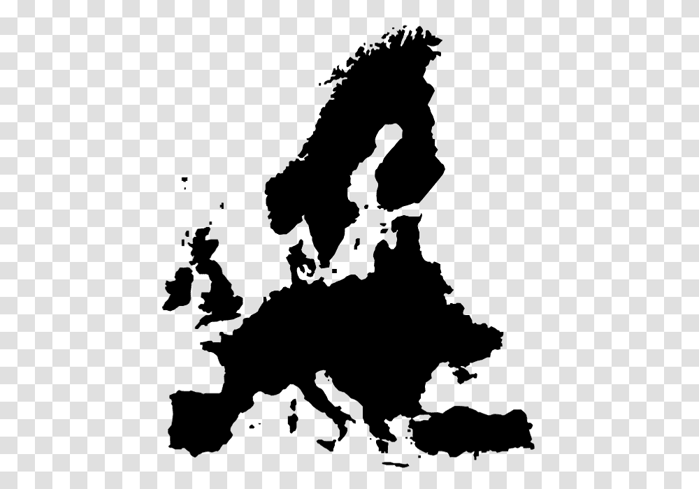 Map Of Europe Clipart, Diagram, Plot, Atlas, Painting Transparent Png