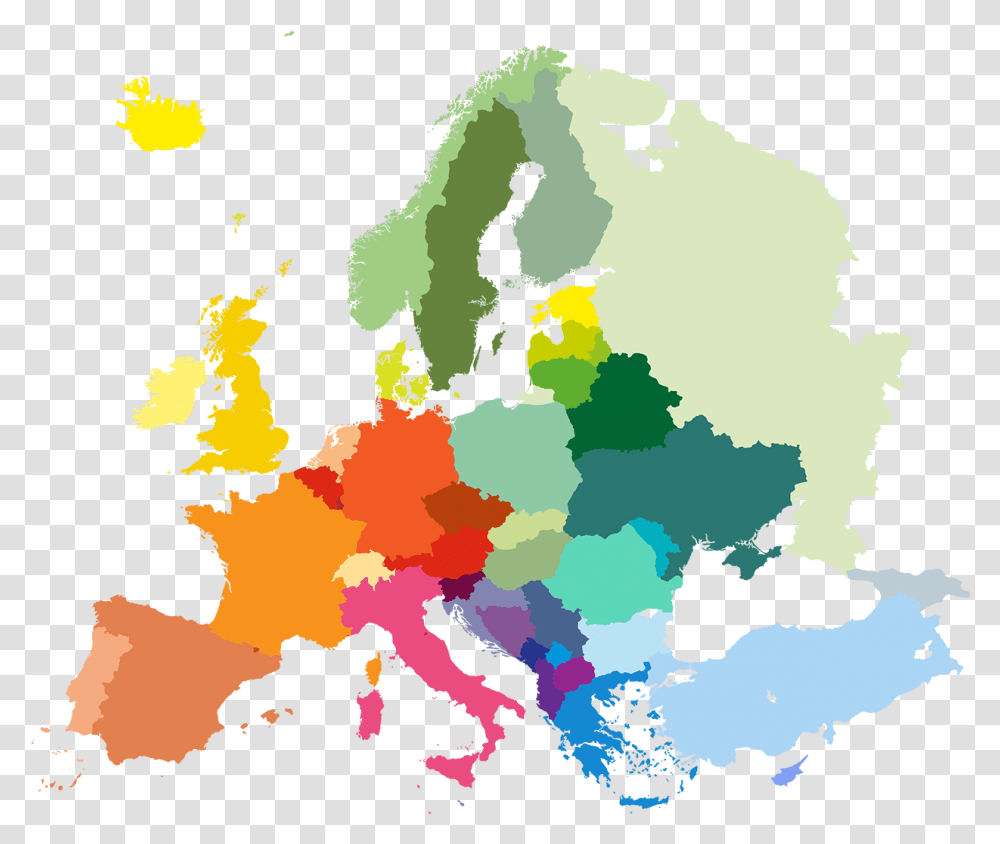 Map Of Europe, Diagram, Plot, Atlas Transparent Png